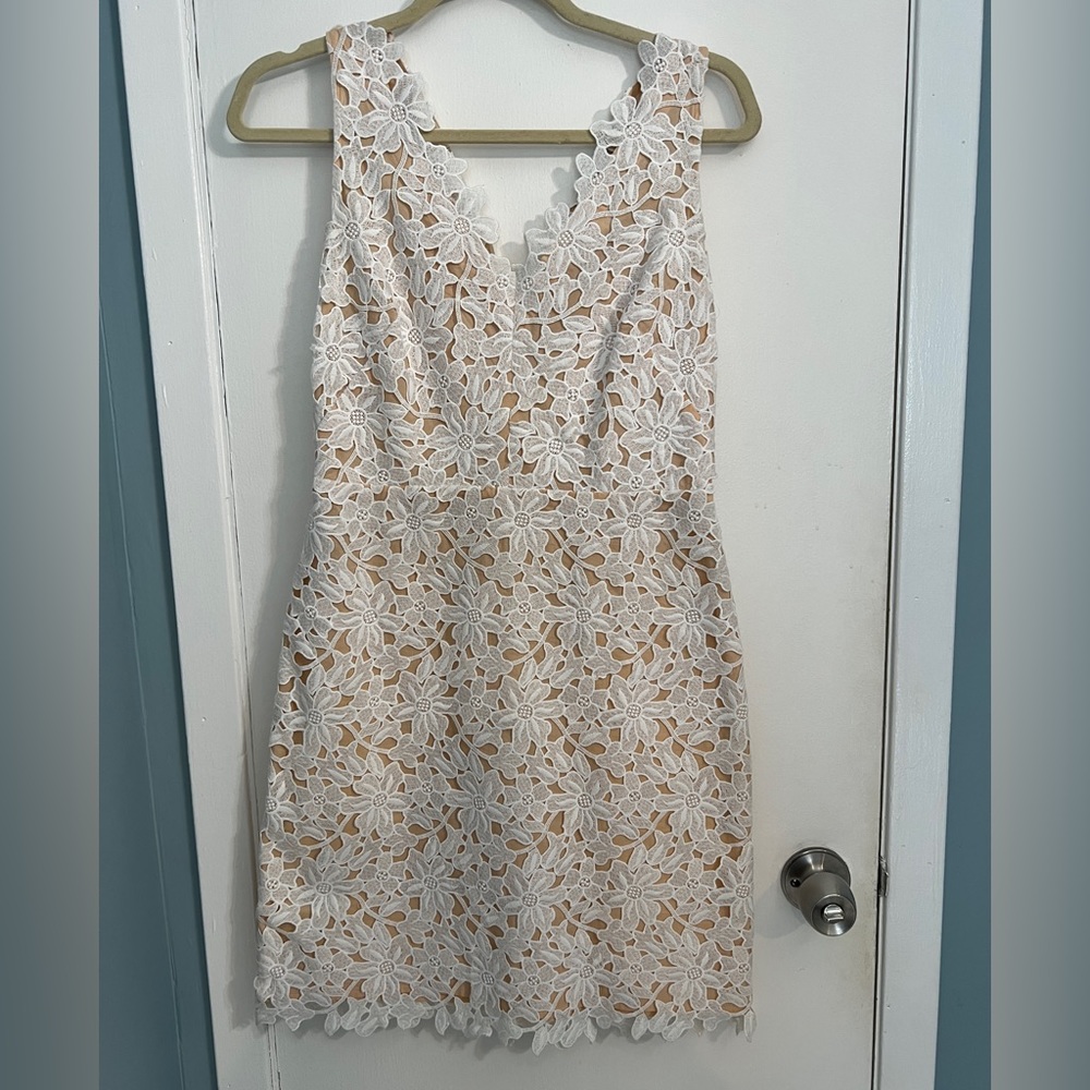 Stunning White Lace Dress